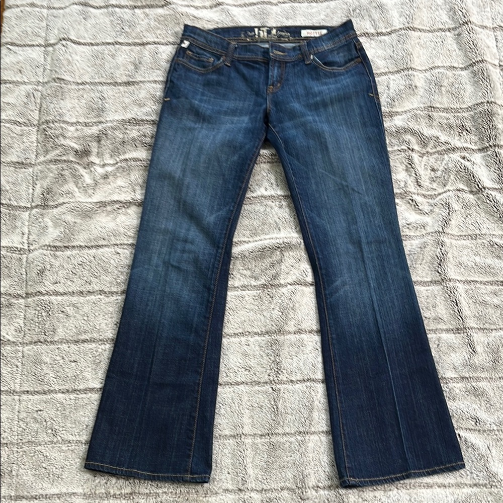 !it jeans Hottie Blue Flare Wide Leg Vintage Denim